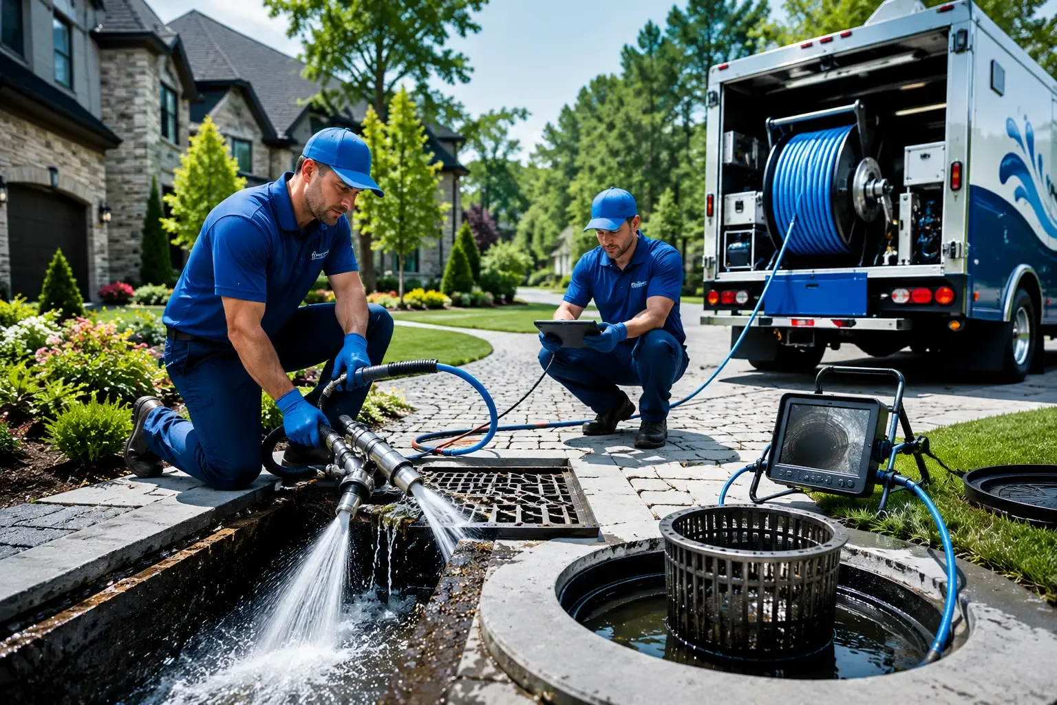 Local outdoor drain cleaning professionals in Montague, MA